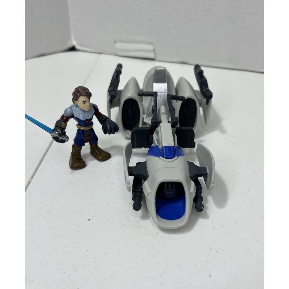 Star Wars Galactic Heroes ANAKIN SKYWALKER Action‎ Figure w/ BARC SPEEDER BIKE